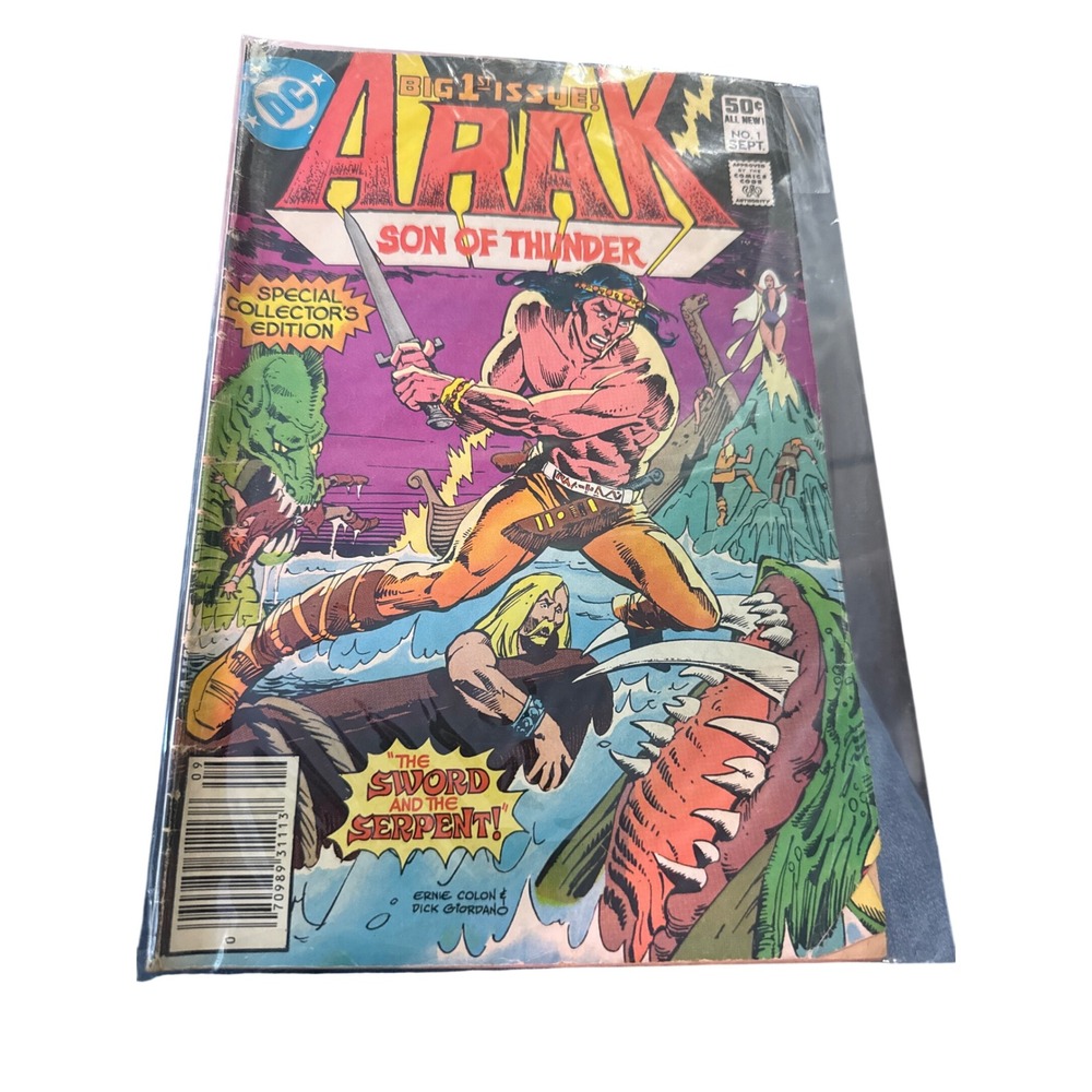 Arak Son of Thunder 1 DC Comics 1981 Special Collector Edition Ernie Colon